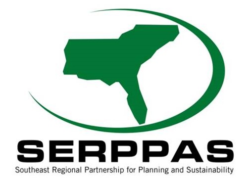 Southeast Regional Parntership for Planning and Sustainability (SERPPAS) logo.